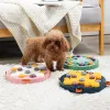 おもちゃ犬パズルおもちゃスローフィーダー食品ディスカー犬猫トレーニングゲーム用インタラクティブペットおもちゃを改善するためのIQノンスリップボウルペット用品