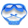 Professionella barn som simmar skyddsglasögon med öronpropp Antifog HD Kids Glasögon Pool Cap Bag Set Waterproof Diving Eyewear 240123