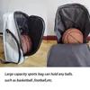 Basketball-Rucksack, Badmintonschläger-Rucksack, große Sporttasche mit separatem Ballhalter, Schuhfach, Fußball-Rucksack 240124