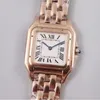 Armbandsur SHXI Rose Golden Color Ladies Watches W2PN0006 1: 1 Högkvalitativ 27 37mm Roman Number Clock Rostfritt stål