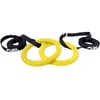 1 пара гимнастических колец из АБС-пластика, кольца для тренажерного зала для укрепления тела, фитнеса, тренировки подбородка, тренировки Crossfit 240125