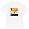 Yaz Tasarımcısı Erkek Tişörtlü Kadın Tshirt Saf Pamuk Yuvarlak Boyun Mektup Baskılı Karikatür Logosu High Street Moda Erkekler T Shirt Açık Dış Mekan Gevşek Gevşek Çok Yönlü Adam