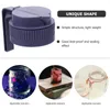 Dinnerware Mason Jar Pour Lids Protective Cover Bottle With Handle Seal Sealing Plastic Leakproof