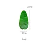 Dekorativa blommor 1-Artificial Banana Leaf Placemats Table Decoration Heat Motent Drink Cup Coasters Faux Pad Mats