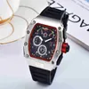 Mens Watches Top Brand Luxury Quartz Watch Men Casual Rubber band Military Waterproof Sport Wristwatch stainless steel relojes CA247U