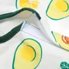 Hondenkleding kitten herstelpak kat avocado print voorkomt likken katoen comfortabel voor huidziekten huisdieren