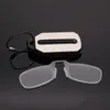 Mini Neus Clip op Draagbare Leesbril Mannen voor Vrouwen Randloze Draagbare Vergrootglas Verziend Bril Eyewear Dames 240122