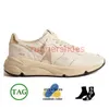 Groothandel lederen suède handgemaakte Italiaanse merk trainers Camouflage Designer Casual schoenen Loopzool Vintage Glitter Luxe Ivoor Ster Heren platte sneakers