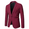 Spring And Autumn New Fashion Men's Casual Slim Fit British Corduroy Casual Suit Coat Small Suit Men's