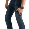 Motorkleding 2024 Blauw Rijden Jeans Modellen Herfstbroek Beschermende Zwart Groen Moto Gear Mannen WF-118-1