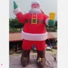 attività di giochi all'aperto per nave libera 12 mH (40 piedi) Con ventilatore Babbo Natale gonfiabile gigante con luce a led Decorazione natalizia Babbo Natale