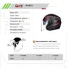 Motorcykelhjälmar Hjälm Double Lens Open Face Electric Scooter Four Season Motocross Moto Accessories