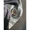 Tester de passagem artesanal Moissanite Diamond Iced Out Famous Watch for Men Mechanical Fashion Brand WatchVVs