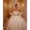 Stuntbride 2024 Blanc Mode Vintage Robes De Mariée Chérie Robe De Bal Sexy Perles Paillettes Dentelle Sur Mesure Perles Robe De Mariée