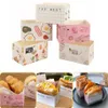 50st Cake Packaging Bagsand Wrapping Paper Tjockt Egg Toast Breat Breakfast Packaging Box Burger Oil Paper Paper Tray 2010152816