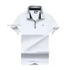 デザイナーの男性ポロTシャツ100％コットンファッションレタープリントプリントメンズポロス短袖夏のカジュアルティートップM-3xl