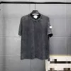 Verão T Mens Stone Islamd Designer camiseta Tees soltas Tops Man camisa de streetwear respirável Caminhada de pedra de cor de cor de luva 887