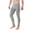 Sous-vêtement thermique homme longs Johns hommes épaissir Thermo hiver chaud pour caleçons homme Legging serré