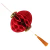 Decorative Flowers Locket Red Paper Lantern Chinese Lanterns Venue Setting Props Traditional Celebration