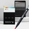 Dainayw 12/24 Color Chalk Pastel Pencils Colored Pencils Soft Drawing Sketch Pencil Kit For School Art Supplies 240118