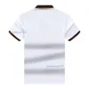 Maglietta a righe di design Magliette Polo di marca T-shirt polo da uomo sportiva traspirante estiva High Street Fashion