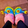 Slippers Lovers Warm Indoor Gary Women Creative Snail Cotton Furry Slides House Plush Soft Unisex Shoes Large Size High Opinion