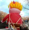 Outdoor games Customized Christmas Character Decor inflatable snow miser/heat miser balloon with led lights for your Christmas