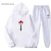 Cross Border Men's and Women's Hoodie Set, European and American Leisure Sports, Autumn and Winter Fleece, Letter Fashion Brand Hoodies, Foreign Trade Hoodies