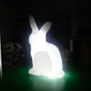 wholesale Giant 20ft Inflatable Rabbit Easter Bunny model Invade Public Spaces Around the World with LED light