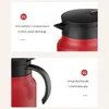 Water Bottles Insulation Teapot Coffee Jug In 3 Colors Black White Red Spill-Proof V-Spout Pot For Tea Milk Beverage