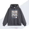 Genshin Impact Game Surrounding Kamisato Ayaka q Edition Kapuzenpullover-Schutz für Männer und Frauen, Anime, lässige Oberbekleidung, Mode