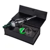 Dabpipes NC040 Ongeveer 6,41 inch buis Dab Rig Glazen pijpenboxset 510 kwartskeramische nagelwasschotel Siliconen pot Kleurrijke torenstijl rookpijp Water Perc Bubbler Bong