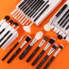 BEILI Makeup Brush Set with Holder 3042Pcs Professional Foundation Powder Blush Eyeshadow Blending Brushes Kit Make Up Tools 240124