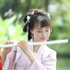 Dangle Küpeler 1 Çift El Yapımı Hanfu Takı Uzun Vintage Kulak Kancaları Cheongsam Aksesuarları Antik Kostüm Mücevherleri Kadın Kız Hediye