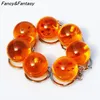 Fancy&Fantasy Anime Goku Dragon Super Keychain 3D 1-7 Stars Cosplay Crystal Ball chain Collection Toy Gift Key Ring C19011001293Z