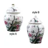 Vase Ceramic Ginger Jar Chinese Porcelain Temple Storage Vase Vase 300ml Living Room Party Decorの装飾用