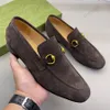 Luxueux Designer Hommes Robe Chaussures En Cuir Véritable Noir Marron Mocassins D'affaires À La Main Chaussure Formelle Fête Bureau Mariage Hommes Mocassins Chaussures taille 45