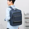 Mochila Minimalista Negocios Oxford Tela Impermeable Bolsa de computadora Gran capacidad Viajes para hombres Escuela de estudiantes