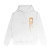 Heren hoodie designer hoodies sweatshirts met goud bespat letterlogo bedrukt puur katoen ronde hals pullover hoodie voor koppels losse casual hoodies