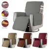 Recliner Chair Slipcover Mat Pet Sofa Protective Covers Anti Slip Washable Sofa Couch Cover Side Pocket Armchair Throw Mat 211025285x