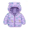 Piumino Invernale per Neonato Cappotti per Bambini Piccoli Cartoon Graffiti Peluche Spessa Capispalla Calda Bambini Vestiti Imbottiti in Cotone 1-7 Anni