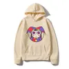 THE AMAZING DIGITAL CIRCUS Pomni Hoodie Streetwear Woman Graphic Sweatshirt Casual Long Sleeve Winter Pullovers Clothes 240125