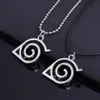 20 stks Anime Cosplay Ketting Akatsuki Uchiha Itachi Leaf Konoha Dorp Hanger Ketting voor Fans Sieraden 2103313135