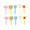 Dinnerware Mini Animal Cartoon Picks Children Cute Snack Cake Dessert Fruit Forks Lunch Accesorioes For School Kids