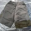 Patchwork Shorts Jogger Summer Pant Men Big Pockets Designer sznurka krótkie spodnie wakacje odzież 24ss
