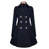 Women's Trench Coats Spring Autumn Coat OL Ladies Elegant Slim Long Parka Women Windbreakers Plus Size Casual Outerwear