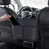 Car Organizer 1x Interior Storage Bag Rear Back Hanging Nets Pocket Trunk PU Leather Handbag Stowing Tidying Accessories