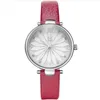 Shengke Brand Casual Simple Quartz Studenci Watch Life Waterproof Diamond Marker Pu Band Watche Watches 80473370