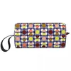 Cosmetische tassen aangepaste primrose multi orla kiely print toiletiekas make -up organisator lady beauty opslag dopp kit case box cadeaus