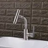 I rubinetti del lavandino del bagno ruotano l'ugello del rubinetto rubinetto girevole design moderno e utilizzo del miscelatore acqua fredda